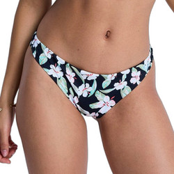 Roxy Essentials Bikini Brazil Floral Μαύρο ERJX405242-KVJ2