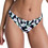 Roxy Essentials Bikini Brazil Floral Μαύρο ERJX405242-KVJ2
