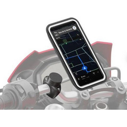 Shapeheart Pro 2XL 24Z Αδιάβροχη Περιστρεφόμενη Βάση Κινητού Μηχανής με Κλιπ για Τιμόνι