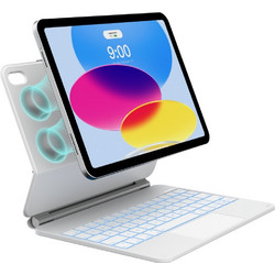 Typecase Edge+ Keyboard White (iPad 11" 2025 / 10.9" 2022)