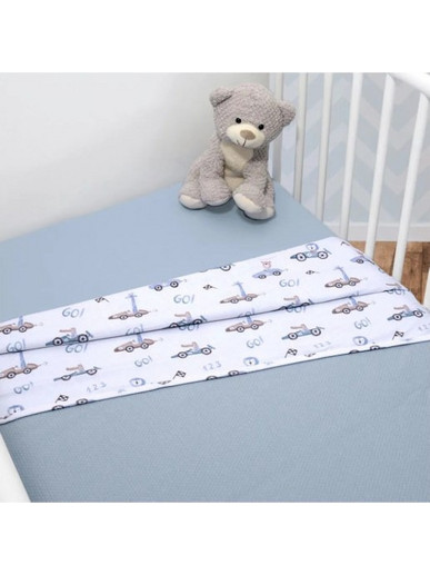 Baby Oliver Des 421 Κουβέρτα Αγκαλιάς 75x100 Γαλάζια