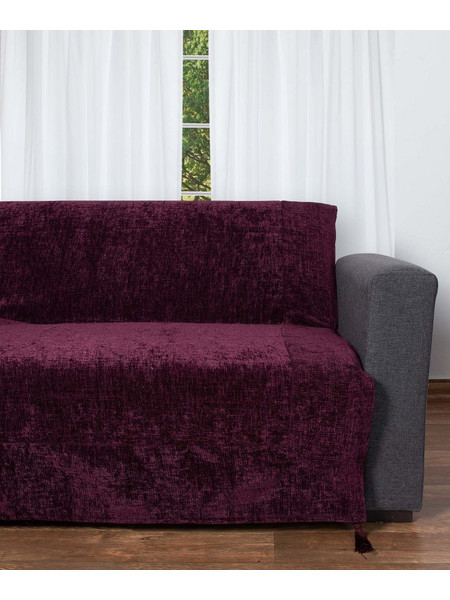 Silk Fashion Σετ Ριχτάρια 3τμχ 1307 Μελιτζανί