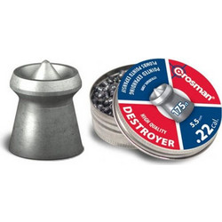 Crosman Destroyer Βολίδες Pellets Αεροβόλου 5.5mm Μολυβένιες 0.92g / 14.3gr 175τμχ