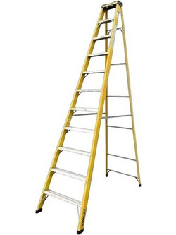 Stanley Σκάλα Fiberglass Με 10 Σκαλοπάτια