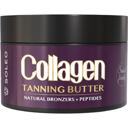 Soleo Collagen Tanning Butter Bronzer + Peptides Self Tan Κρέμα Σώματος 190ml