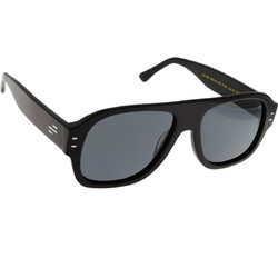 Christies SC1562 C190 Ανδρικά Γυαλιά Ηλίου Aviator Κοκάλινα Μαύρα με Μαύρο Φακό