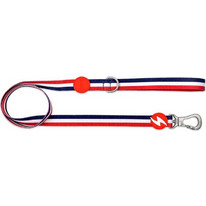 Dashi Red & Blue Λουρί Σκύλου 1.2m x 25mm Κόκκινο Μπλε