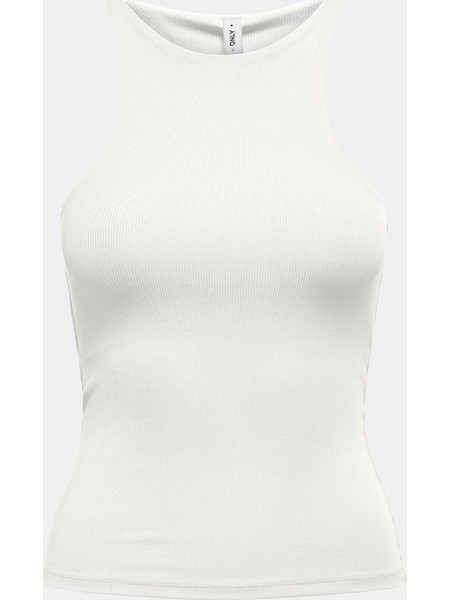 Only Γυναικείο Καλοκαιρινό Top Ριπ Λευκό 1531938411
