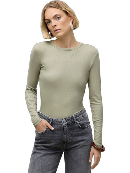 Vero Moda Γυναικείο Χειμερινό Top Ριπ Πράσινο Mint 10300893