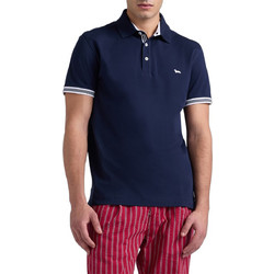 Harmont & Blaine Ανδρική Μπλούζα Polo Κοντομάνικη Navy Μπλε LRQ490021148-801