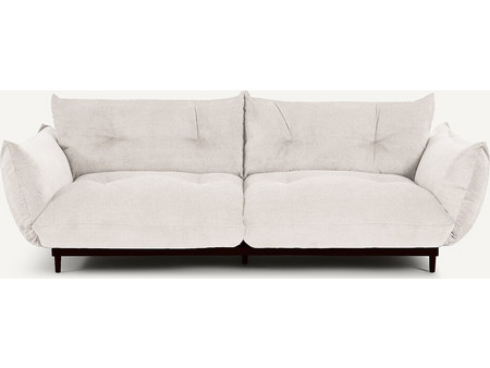 AM.PM Vitoria Τριθέσιος Καναπές Λευκός 236x105x88cm GQD148