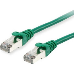 Equip S/FTP Cat.6a Καλώδιο Δικτύου Ethernet 1.5m Green 606412