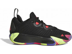 Adidas Initiation Παιδικά Αθλητικά Παπούτσια για Μπάσκετ Μαύρα Lime KI5271