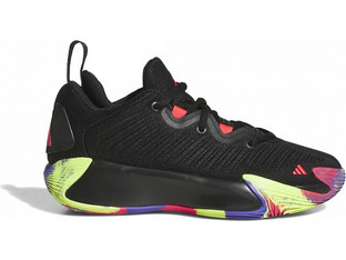 Adidas Initiation Παιδικά Αθλητικά Παπούτσια για Μπάσκετ Μαύρα Lime KI5271