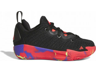 Adidas Initiation Παιδικά Αθλητικά Παπούτσια για Μπάσκετ Μαύρα Φούξια KI5264