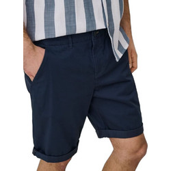 Only & Sons Ανδρική Βερμούδα Υφασμάτινη Navy Μπλε 22036442