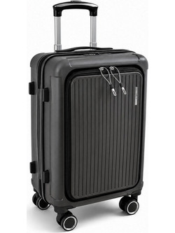 Ankor 855186 Βαλίτσα Καμπίνας 55x34x25cm με 4 Ρόδες Ανθρακί