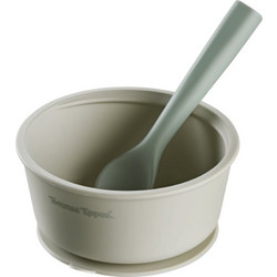 Tommee Tippee Βρεφικό Σετ Φαγητού Σιλικόνης EasiStick Πράσινο Mint 2τμχ