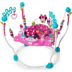 Bright Starts Minnie Mouse Peekaboo Jumperoo Fuchsia