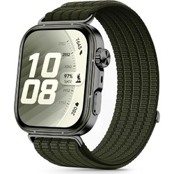 Tech-Protect Nylon Λουράκι Υφασμάτινο Military Green (Huawei Watch Fit 3 / 4 / 4 Pro / 5 / 5 Pro)