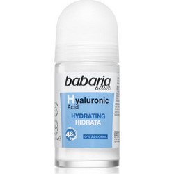 Babaria Hyaluronic Acid Αποσμητικό Roll On 48h 50ml