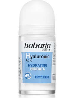 Babaria Hyaluronic Acid Αποσμητικό Roll On 48h 50ml
