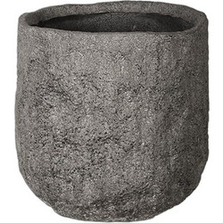 Collezione Γλάστρα Στρογγυλή Ανθρακί 70x70cm 2557128