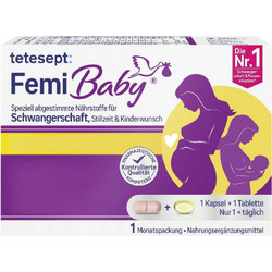 Tetesept FemiBaby 30 Ταμπλέτες + 30 Κάψουλες