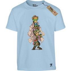 Takeposition Funny Turtle Παιδικό T-Shirt Κοντομάνικο Γαλάζιο 806-1271-14