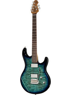 Music Man Steve Lukather Luke IV Ηλεκτρική Κιθάρα ST Style με Μαγνήτες HH & Ταστιέρα Rosewood Blue Dream