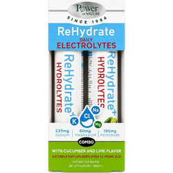 Power Health ReHydrate Hydrolytes 2x20 Αναβράζοντα Δισκία