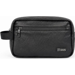 Rain COS02-Z1 Ανδρικό Νεσεσέρ Ταξιδίου με Θήκες 26x12x17cm Μαύρο