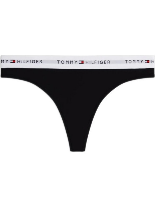 Tommy Hilfiger Γυναικείο String Μαύρο UW0UW06636-BDS