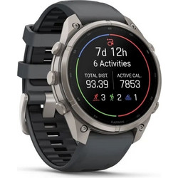 Garmin Fenix 9 Pro inReach 47mm AMOLED Sapphire Titanium Graphite / Black