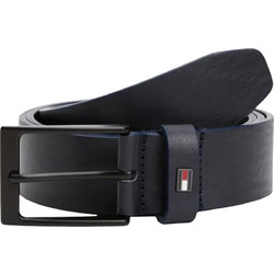 Tommy Hilfiger Layton Ανδρική Ζώνη Δερμάτινη Navy Μπλε AM0AM13016-DW6