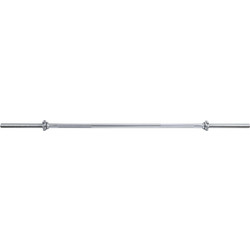 Amila 4436301 Ίσια Μπάρα 7kg Φ28mm 152cm με Βιδωτά Κολάρα