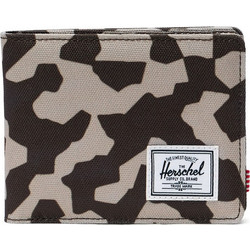 Herschel Μικρό Υφασμάτινο Γυναικείο Πορτοφόλι Καρτών Μπεζ
