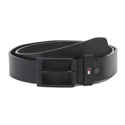 Tommy Hilfiger Ανδρική Ζώνη Δερμάτινη Μαύρη AM0AM13157-BDS