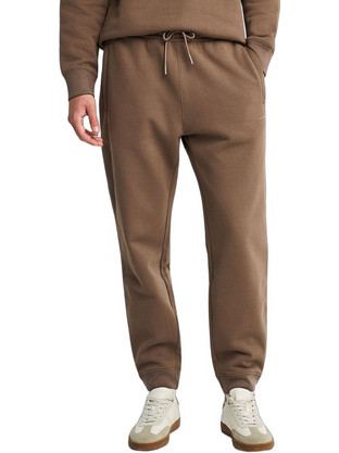 Funky Buddha Ανδρικό Παντελόνι Φόρμας Fleece με Λάστιχο Ταμπά FBM014-050-02