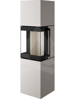 Spartherm Trico S Ivory Eboris 1300 Ατσάλινη Ξυλόσομπα Αερόθερμη 7.8kW