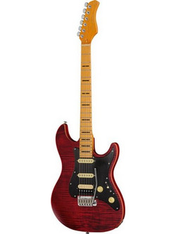 Sire Larry Carlton S7 FM New Gen Ηλεκτρική Κιθάρα ST Style με Μαγνήτες HSS & Ταστιέρα Rosewood See Through Red