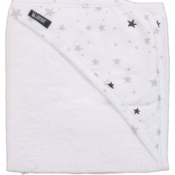 Minene Stars Βρεφικό Μπουρνούζι Κάπα Γκρι 75x75cm