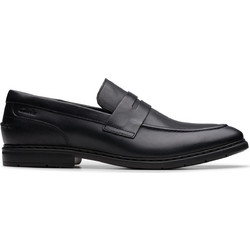 Clarks Banbury Lo Ανδρικά Μοκασίνια Loafers Δερμάτινα Μαύρα 26183661