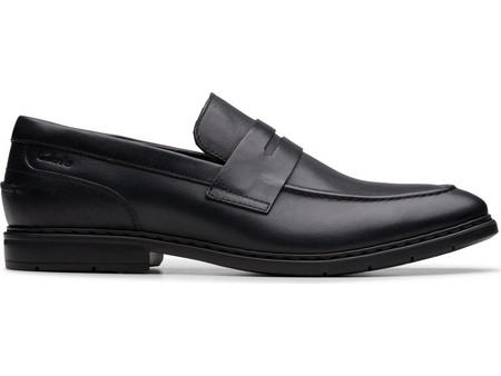 Clarks Banbury Lo Ανδρικά Μοκασίνια Loafers Δερμάτινα Μαύρα 26183661