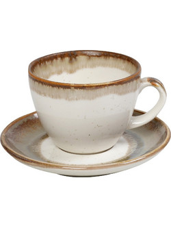 Espiel Reactive Beige Essentials Φλιτζάνι Cappuccino Κεραμικό Μπεζ 350ml OWQ103K6