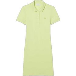 Lacoste Mini Καλοκαιρινό Καθημερινό Φόρεμα Κίτρινο EF5473
