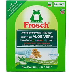 Frosch Aloe Vera Σκόνη Πλυντηρίου Οικολογική για Χρωματιστά 22 Μεζούρες 1.35kg