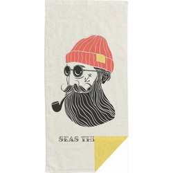 Chic Mic Seas The Day Πετσέτα Θαλάσσης Μπεζ 90x180cm CBT107