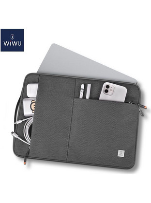 WiWu Alpha Slim Αδιάβροχη Θήκη Laptop 16" Grey 6973218935751