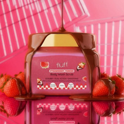 Fluff Strawberry Fondue Scrub Σώματος 350ml